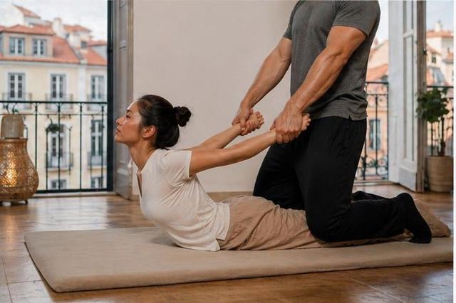 Massagem tailandesa ao domicilio